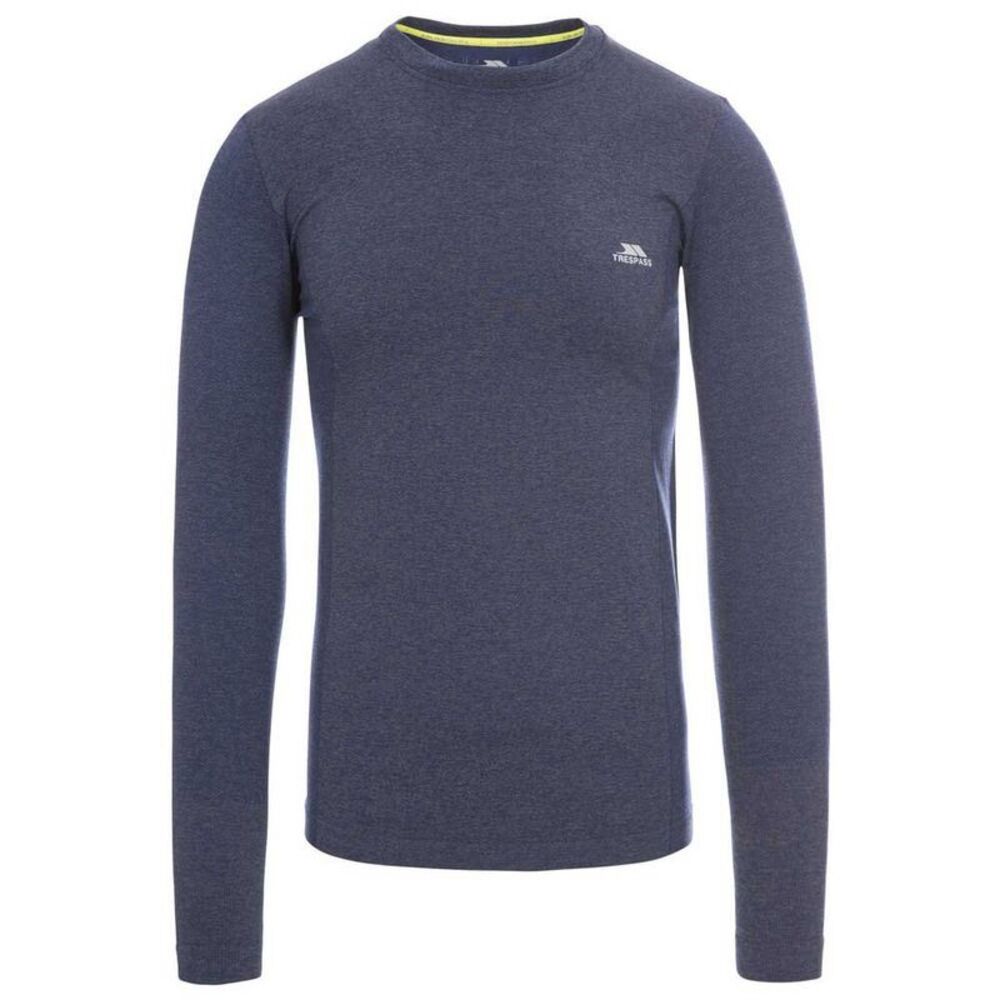 Trespass Mens Timo Long Sleeve Active Top / Navy Marl